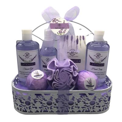 China Bath Gift Set Spa Home Spa Bath Gift Set For Women Metal Locker Bath And Body Gift Sets for sale