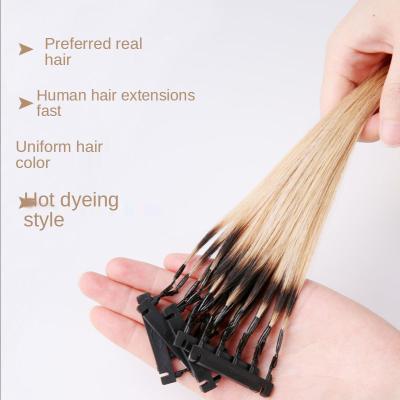 China Good Quality Silky Straight Hair Straight Nine-degree Color Natural Hair Bundles for sale