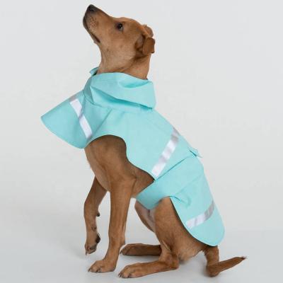 China Sustainable Qiqu Pet Apparel Manufacturer Apparel Customized Mackintosh Dog Raincoat Raincoats Water Repellent Heavy Duty for sale