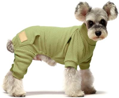 China Turtle Neck Viable Pet Qiqu Thermal Dog Clothes Puppy Pajamas Doggie Mans Cat Onesies Jumpsuits for sale