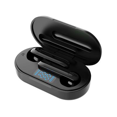 China Earphone TWS 5.0 True Wireless Earbuds Hi Earbuds With Box Charging Built-in Microphone for sale