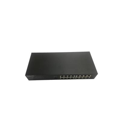 China Best Products LACP RoHS OEM Gigabit Industrial Network Desktop Unmanaged 16 Port Ethernet Switch for CCTV Camera for sale