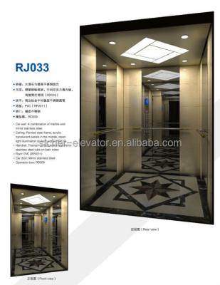 China 1000kg Hotel Machine Roomless Passenger Lift Elevator CE Approved for sale