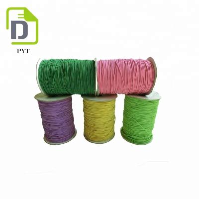 China High quality viable round nylon elastic cord for price tag hanging for sale