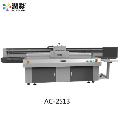 China Bill Printer Varnish 2.5*1.3m UV Flatbed Printer For Glass /Ceramic Tile Printing for sale