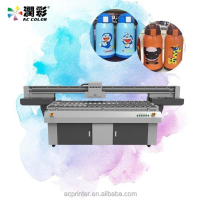 China Round ABS UV Printer Cylinder Glass Bottle Bill Printer Digital Printer Printing Machine for sale