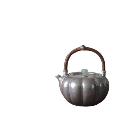 China Viable Modern Professional Chinese Manufacture Pure Handmade Silver Kettle for sale