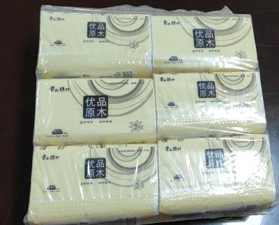 China 2 ply box tissue office and hotel facial tissue 100%virgin wood pulp box tissue for sale