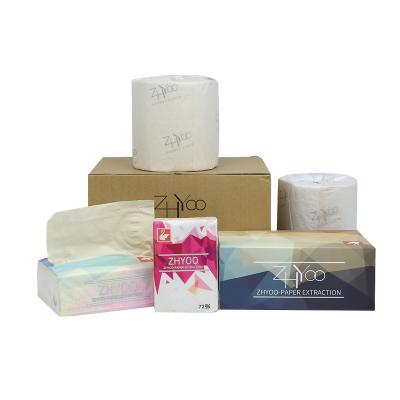 China Hot Sale OEM Box Tissue QS10F Logo Soft Sanitary Facial Tissue Paper for sale