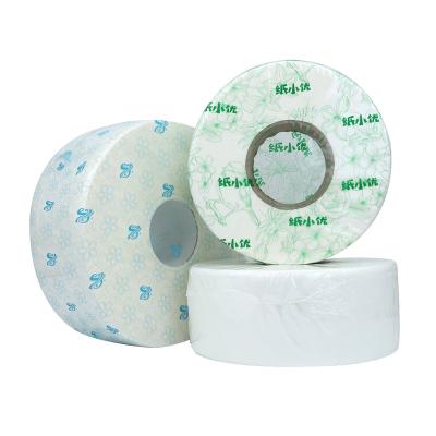 China Large Place QS06J Cheap Pubilc Toilet Paper Jumbo Toilet Paper Tissue Roll for sale