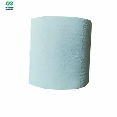 China Bathroom China Virgin Pulp 1/2 Ply Toilet Paper Wholesale Absorbent Recycled Printed Logo for sale