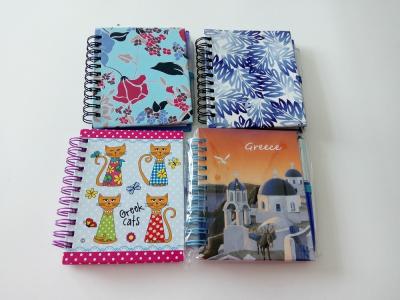 China wire- o binding note book printing for sale