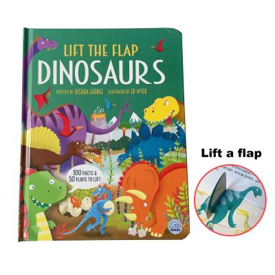 China Wholesale Custom Print Children Kids Baby Preschool Activity Dinosaur Learning Binder Busy Toy Board Book Printing Servi for sale