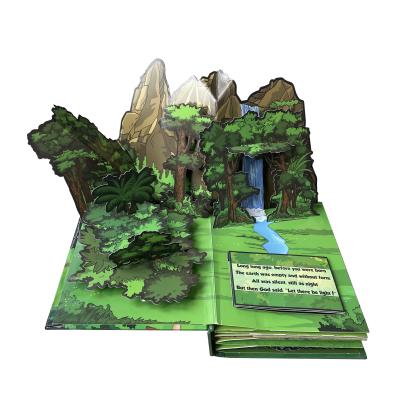 Chine Custom Children Story English 3D Pop-up Book Printing Service Kids Pop up Books for Children Kids Learning à vendre