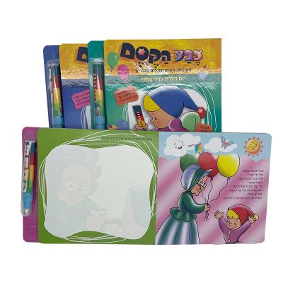 China Wipe Clean with Pen,kids book,marker pen book, Marker book,first words book,wipe and clean book,book printer in China for sale