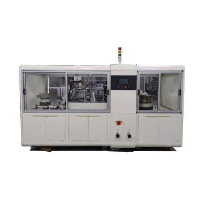 China Automatic Food Film Wrapping Folding Machine Film Cutter and Film Loader for sale