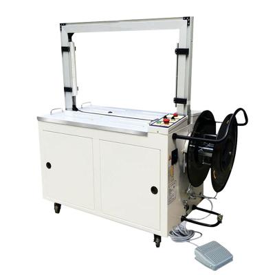 China Full Automatic Building Material Stores Elevated Platform Strapping Strapping Machine With PP Strapping Hot Melt Packaging Machine for sale