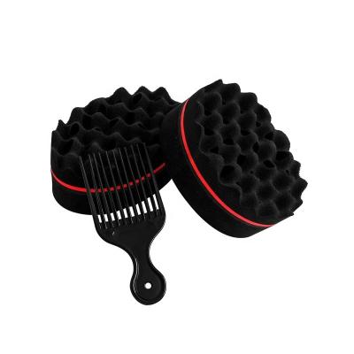 China For Home Use Custom Wave Shaped Sponges For Hair Sponge Twist Curl Sponge Hair Brush Tornado For Colored Men for sale