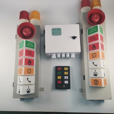 China Deluxe Standard 6 Ways Alarm Indicator Column for sale