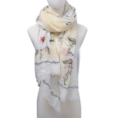 China Fashion Fashion Fashion Scarf Printing Summer Chiffon Customized Printing Scarf Custom Print for sale