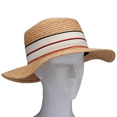 China Character Beach Straw Hat Personalized Hats Women Straw Sun Hats For Women Custom Straw for sale