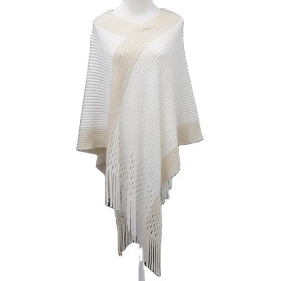 China Hot Cheap Ladies Poncho Ladies Winter Shawl Anti-pilling New Design Winter Shawl for sale