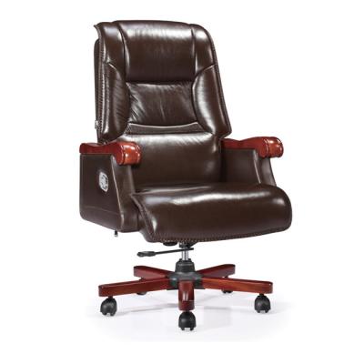 China Poly Urethane Office Chair Executive Office Chair Arm Chair Executive CEO Luxury Leather Types for sale