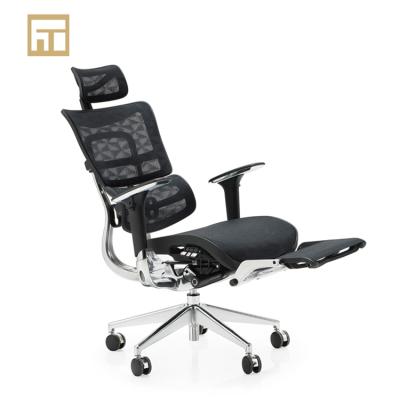 China (Height)Adjustable Work Chair With Back Support Office Mesh Black Movable And Erganomic Chair With 3D Armrest for sale