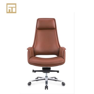 China 2021 adjustable hot sale morocco boss chair leather office (height) chairs ceo gas lift office chair china for sale