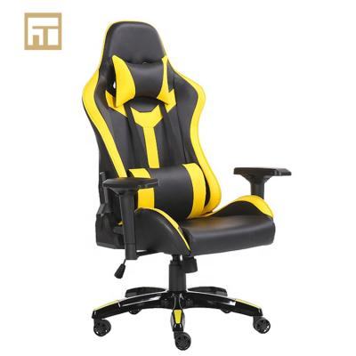 China Big and big logo chair custom gaming chair Bazhou real leather (size) adjustable game chair 2021 hot sale wcg racing chair for sale