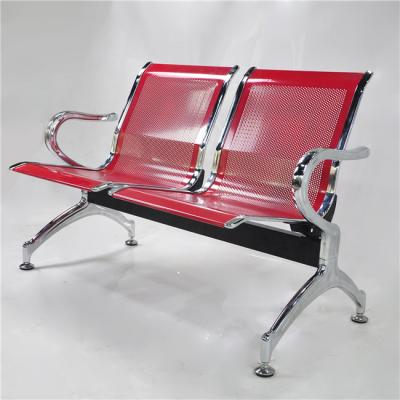 China Visitor chair 3 seater chair Ariport or airport net back metal frame hospital armchair waiting office chair for sale