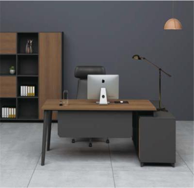 China Office Manager MDF Desk Wholesale Price Luxury Wooden Reception Table Waterproof/Friendly Simple Design for sale