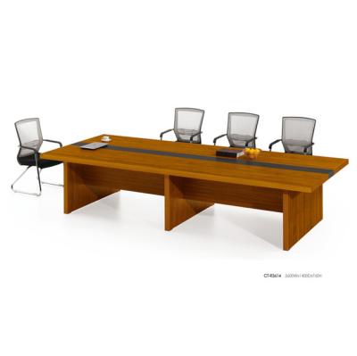 China Modern solid wood conference table furniture office room wood solid wood power outlet for sale