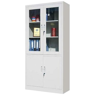 China Modern Dividers Fireproof Waterproof Flat Lock Metal Steel Storage File Cabinet for sale