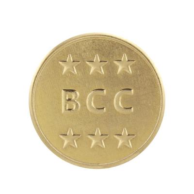 China Compound Game Brass Token Coin Cheap Game Zinc Alloy/Steel Arcade Material For Amusement Machine Coin Operated Brass Material for sale