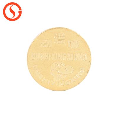 China Wholesale Price Hardware Compound Game Brass Token Coin Zinc Alloy/Steel Arcade Coin Operated Game For Laundry Machine Coin Switch for sale