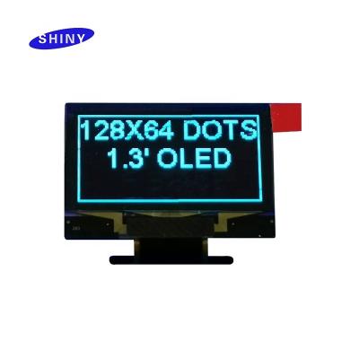 China 1.29 Inch OLED Display Module COG Build 128x64 Monochrome OLED Display 1.29 Inch for sale