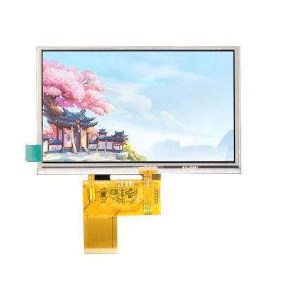 China OEM Display 5 Inch 800x480 Color TFT LCD With RGB 24bits 50pins ST050P for sale