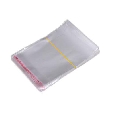 China Factory Wholesale Low Price Moisture Proof Seal Clothes Transparent Self Adhesive Opp Packing Plastic Bag Clear Poly for sale