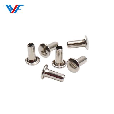 China For Newer Folder Clip Metal Single Cap Rivet For Leather Handbag for sale