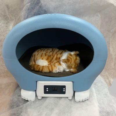 China Sustainable Portable Indoor Heated Fancy Plastic Electric Hot And Cool Pet House For Cat Or Dog for sale