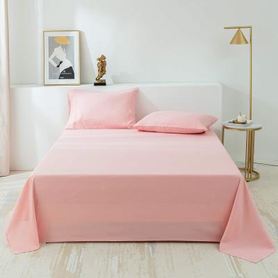 China Four Seasons Hotel Bedding Sets Super Soft 100% Polyester Bed Sheet Bedding Sets for sale