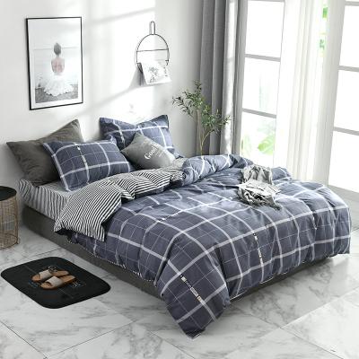 China 100% Polyester Fibre Customised 4 Piece 2021 King Size Bedding Set Cotton 300Tc for Bedroom for sale