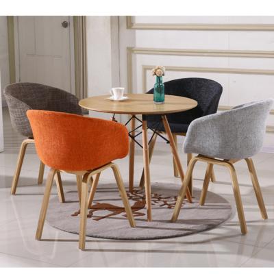 China New Design Dining Table Round Type Dining Coffee Tables Wooden High Gloss Table Round Restaurant Dining Table for sale