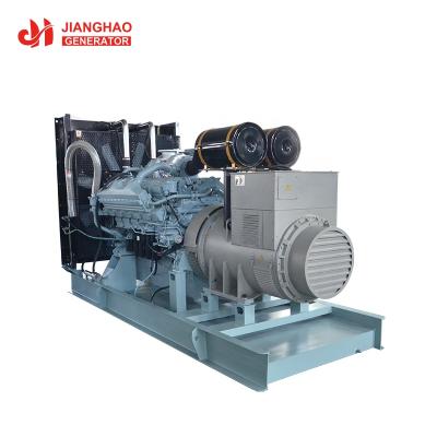 China 1100kw Diesel Electric Generator 1375kva 1100KW Power Plant Diesel Generator Set With Japan Mitsubishi Engine for sale