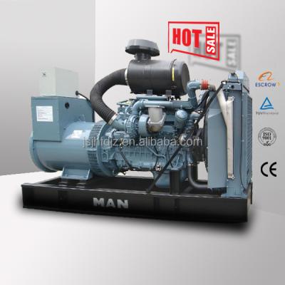 China 50HZ MAN Generator Set 280kw 350kva Diesel Generator With German MAN Engine JHK-280GF for sale