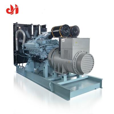 China MAN Generator Set 500kw 500kw Silent Diesel Soundproof Diesel Generator Set Powered By Germany MAN Generator for sale