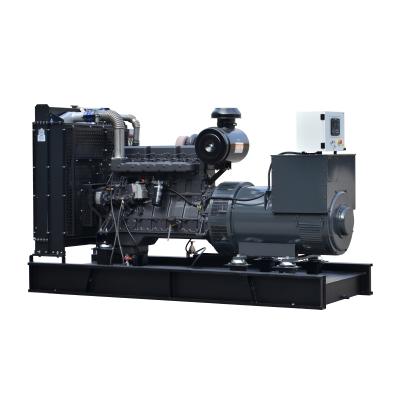 China 400kw 500kva silent diesel generator, water cooled electric generator JHS-400GF for sale