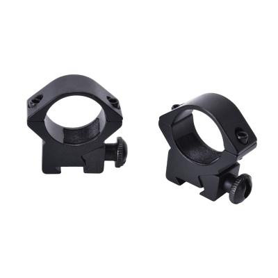 China Alluminum Alloy Dual 25.4mm Scope Rings Low Profile Scope Mounts for sale