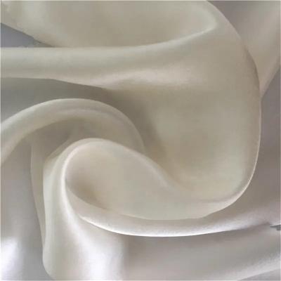 China Organic Hot Selling 12MM Soft 100% Natural Pure Silk Charmeuse Satin Fabric for Women Scarf for sale